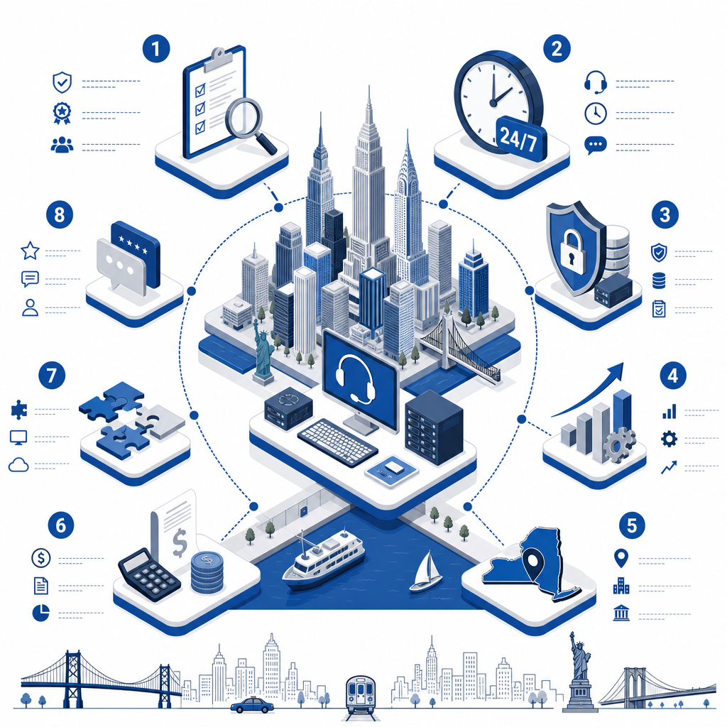 how to choose an IT support provider data illustration