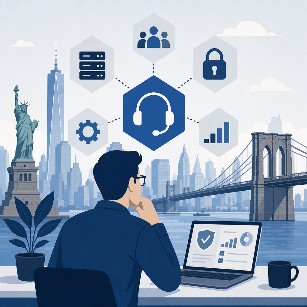 How to Choose an IT Support Provider in New York, NY: A Six-Point Checklist